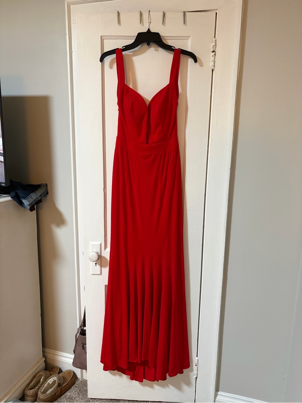 Nina Canacci Red Maxi Gown